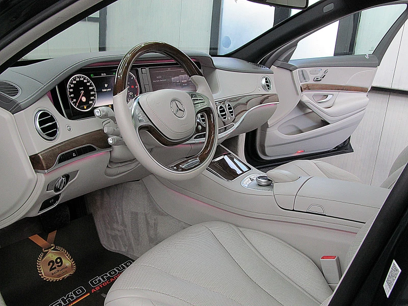 Mercedes-Benz S 350 4-MATIC/PANORAMA/KylessGO/AMG/СОБСТВЕН ЛИЗИНГ, снимка 14 - Автомобили и джипове - 51577513