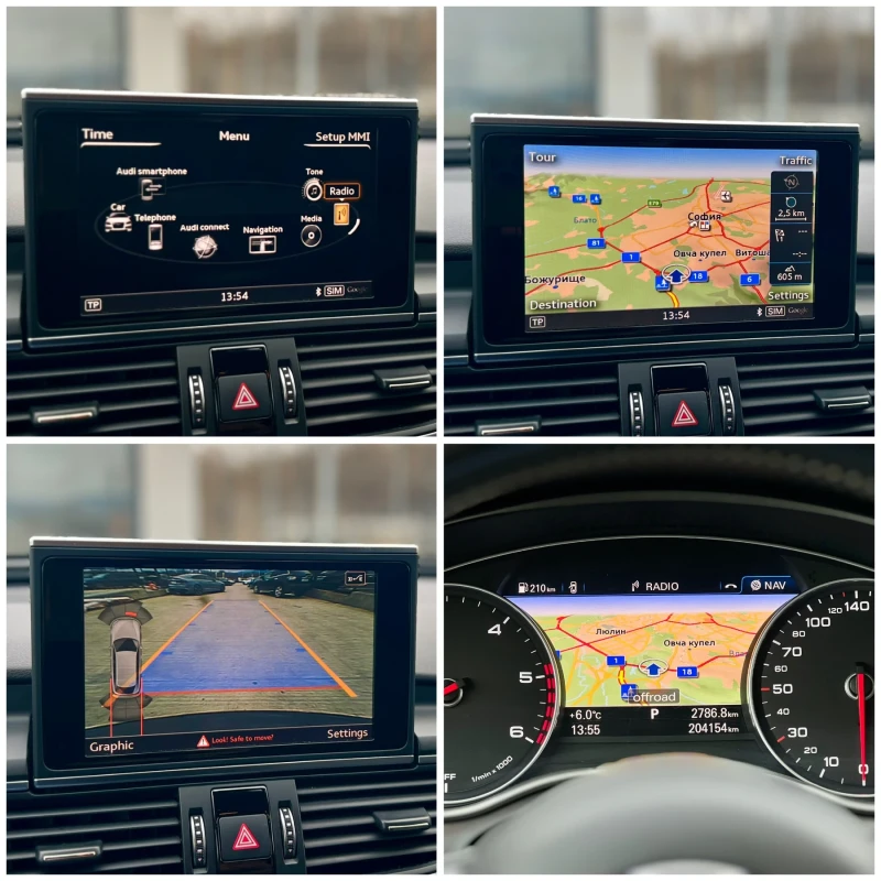 Audi A6 S-LINE / ПОДГРЕВ / 4-ЗОНЕН КЛИМАТРОНИК / BOSE, снимка 16 - Автомобили и джипове - 52474577