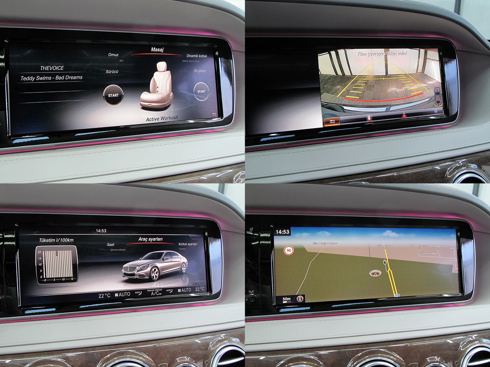 Mercedes-Benz S 350 4-MATIC/PANORAMA/KylessGO/AMG/  | Mobile.bg   16