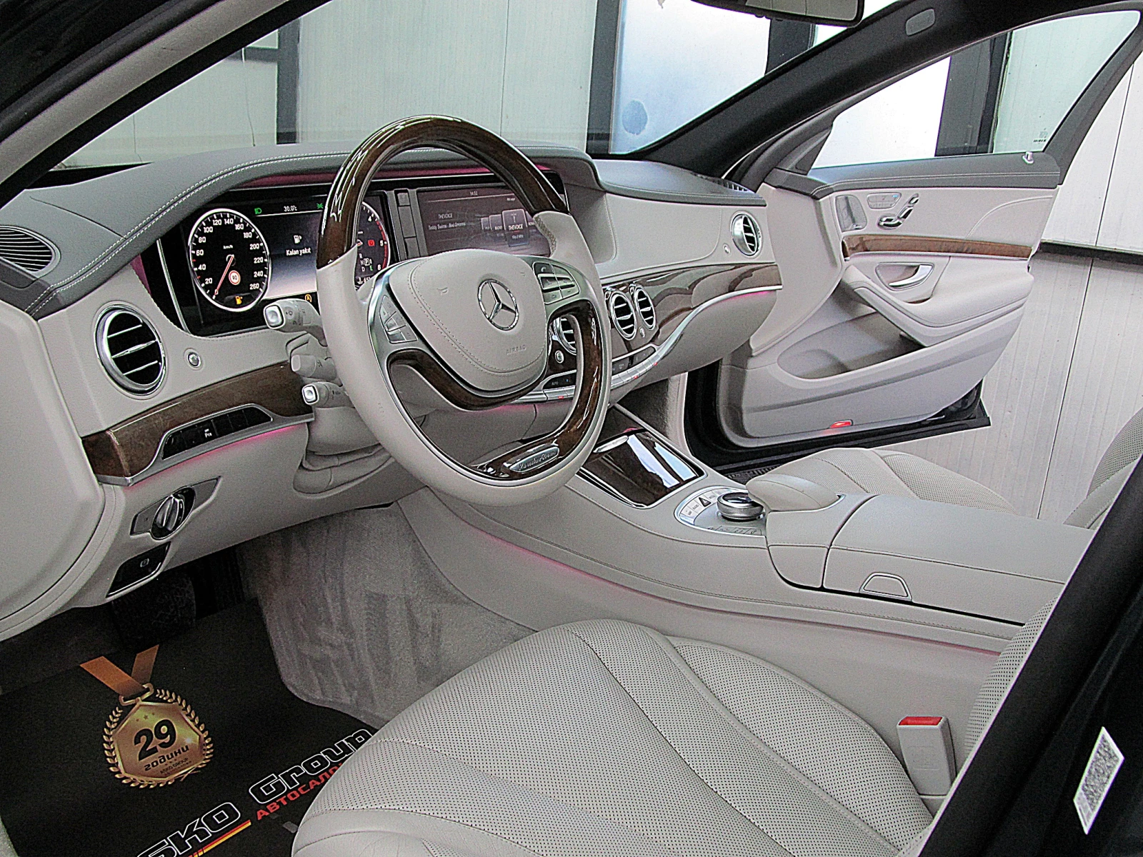 Mercedes-Benz S 350 4-MATIC/PANORAMA/KylessGO/AMG/  | Mobile.bg   14