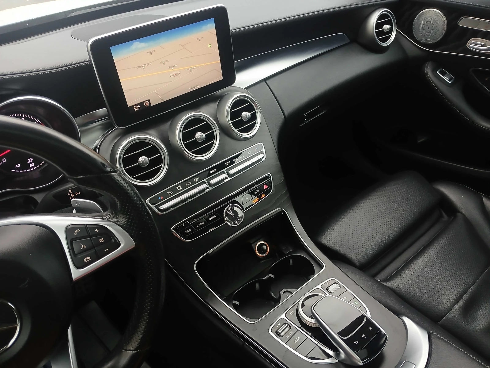 Mercedes-Benz C 400 * 4MATIC* DISTRONIC* BURMESTER* HEAD-UP*  | Mobile.bg � ����������� 16