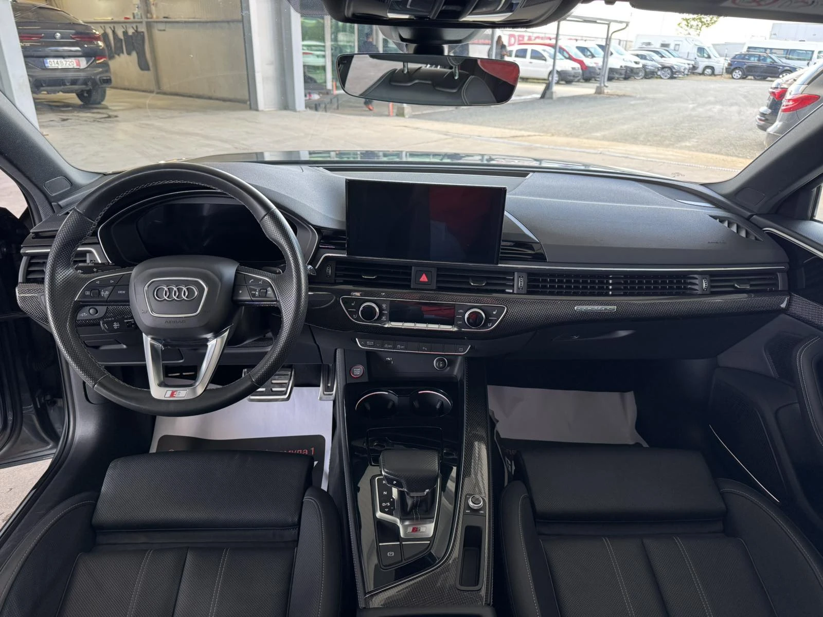Audi S4 3.0TDI* 341ps* CARBON* B&O* DISTRONIC* PANO* , снимка 11 - Автомобили и джипове - 54590008