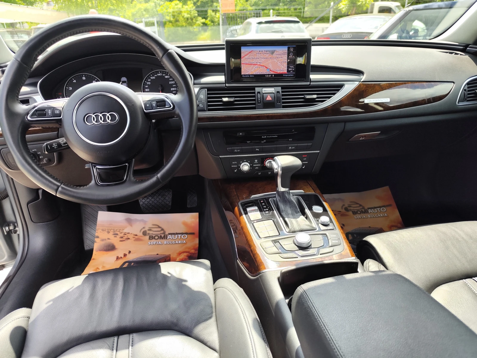 Audi A6 3.0TFSi* QUATTRO* АВТОМАТИК* LED/XENON* 97000km, снимка 8 - Автомобили и джипове - 54617972
