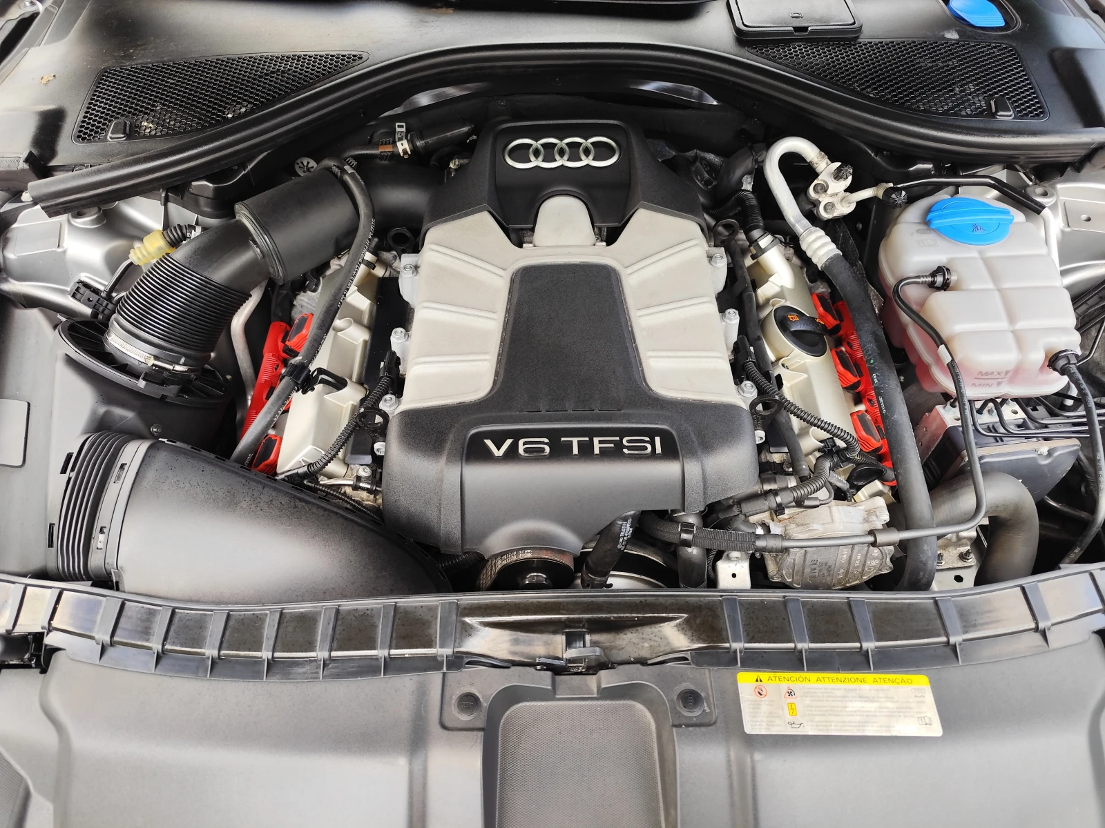 Audi A6 3.0TFSi* QUATTRO* АВТОМАТИК* LED/XENON* 97000km, снимка 15 - Автомобили и джипове - 54617972
