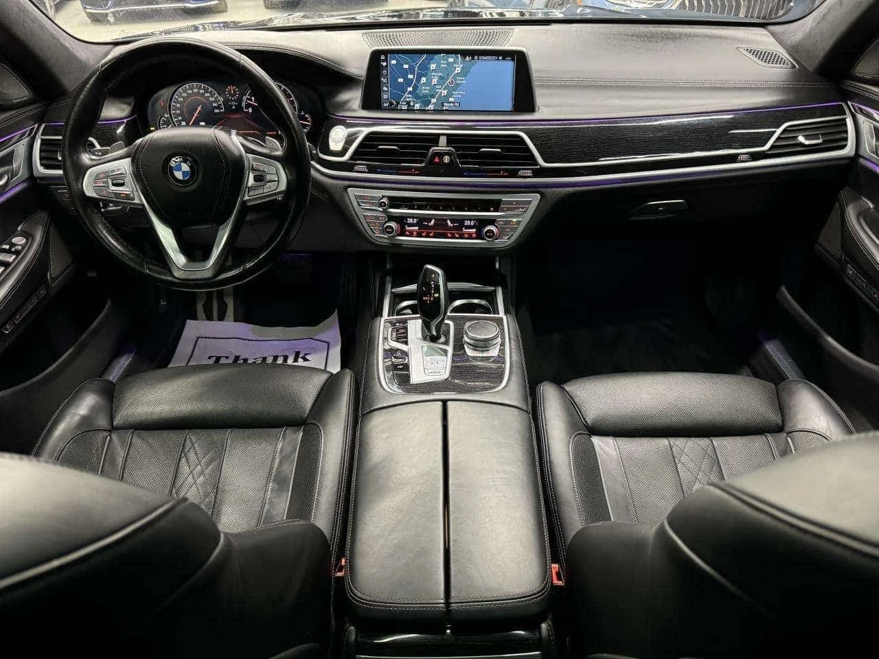 BMW 750 * CARFAX * ЦЕНА ДО БГ, снимка 9 - Автомобили и джипове - 54777109