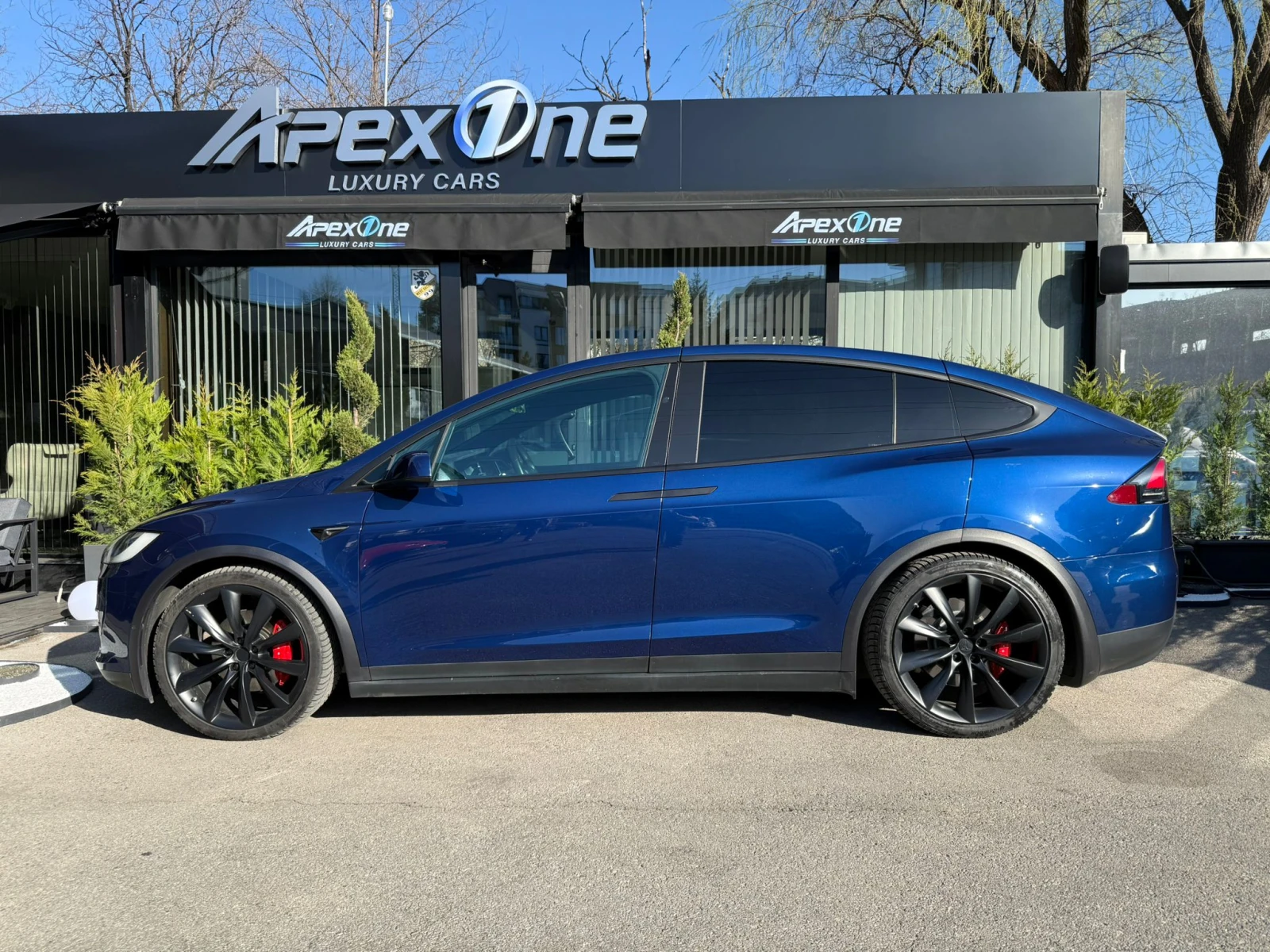 Tesla Model X P100/CARBON/ACTIVE SPOILER, снимка 4 - Автомобили и джипове - 53828641