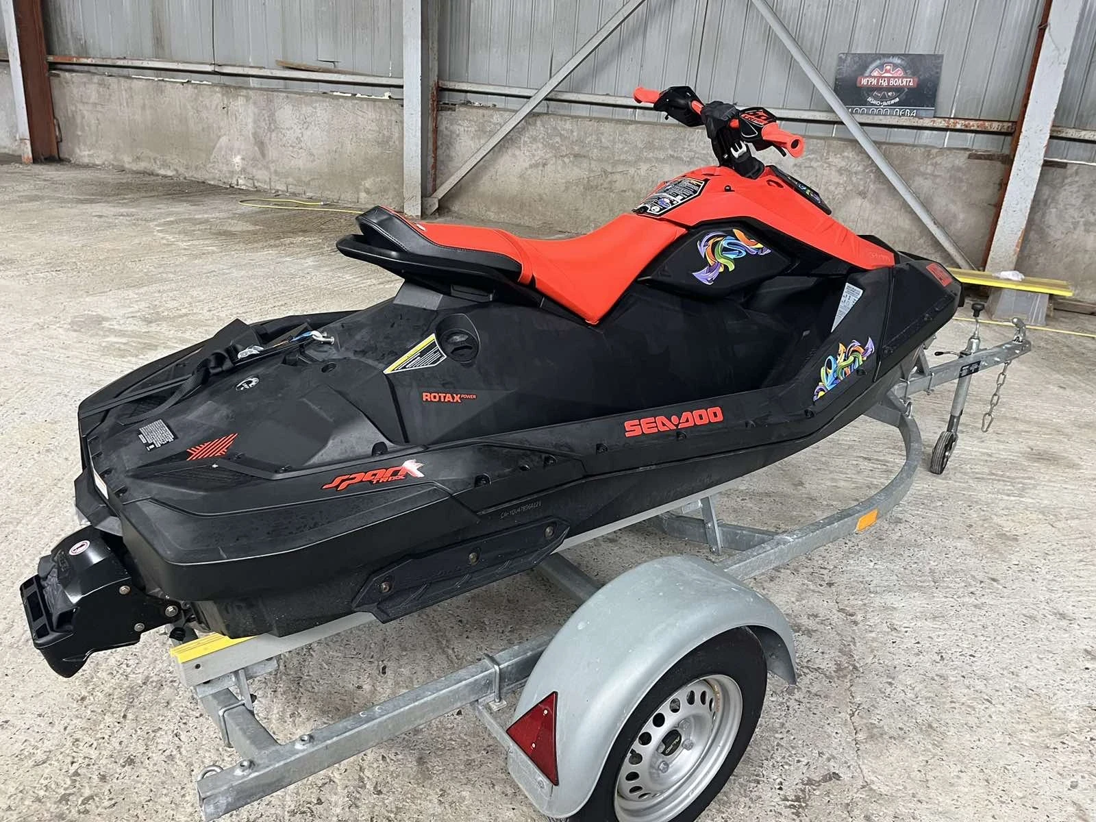 Джет Bombardier Sea Doo Spark trixx - изображение 3
