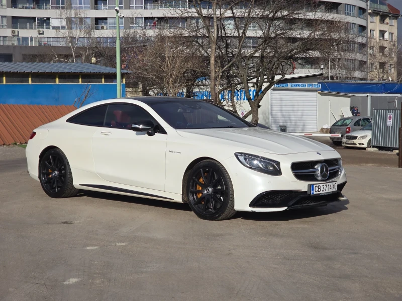 Mercedes-Benz S 63 AMG COUPE CERAMIC SWAROVSKI ЛИЗИНГ, снимка 7 - Автомобили и джипове - 48664742