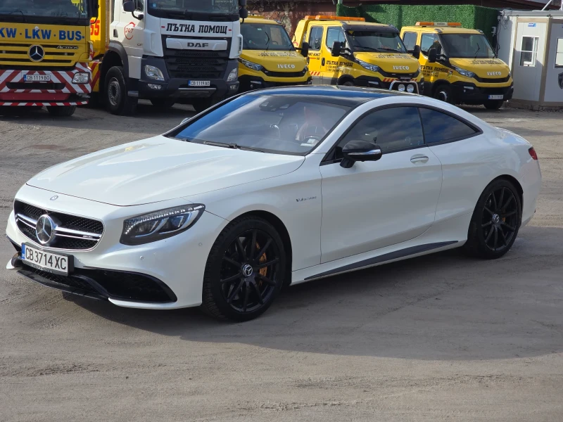 Mercedes-Benz S 63 AMG COUPE CERAMIC SWAROVSKI ЛИЗИНГ, снимка 2 - Автомобили и джипове - 48664742