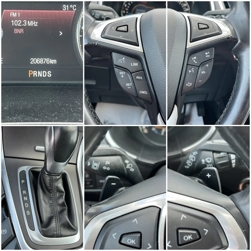 Ford S-Max 2.0TDCI 150кс НАВИГАЦИЯ ЛЕД АВТОПИЛОТ ВНОС ИТАЛИЯ, снимка 13 - Автомобили и джипове - 50842217