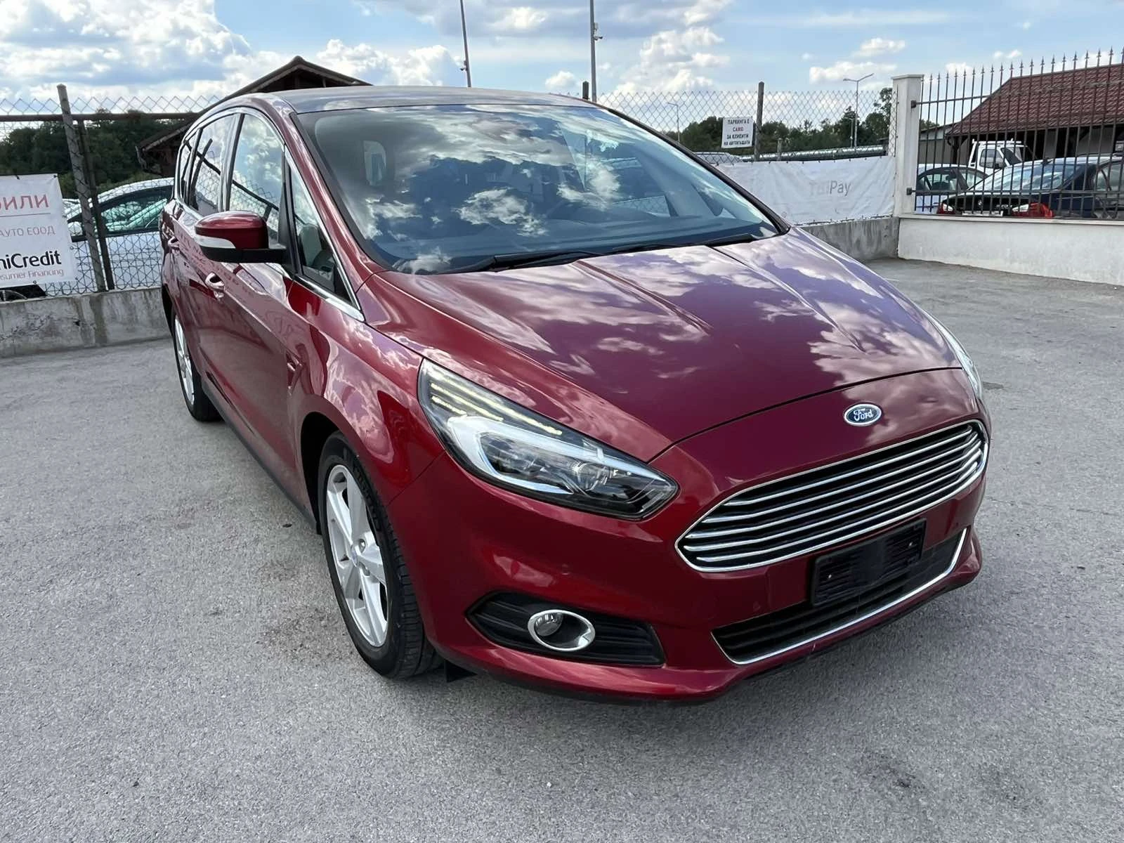 Ford S-Max 2.0TDCI 150кс НАВИГАЦИЯ ЛЕД АВТОПИЛОТ ВНОС ИТАЛИЯ - изображение 3