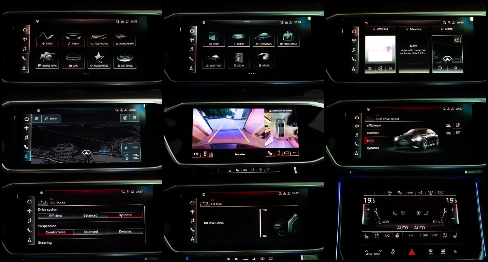 Audi Rs7 * ABT 720HP* PANO* SHADOW LINE* MASSAGE* ГАРАНЦИЯ, снимка 16 - Автомобили и джипове - 54586392