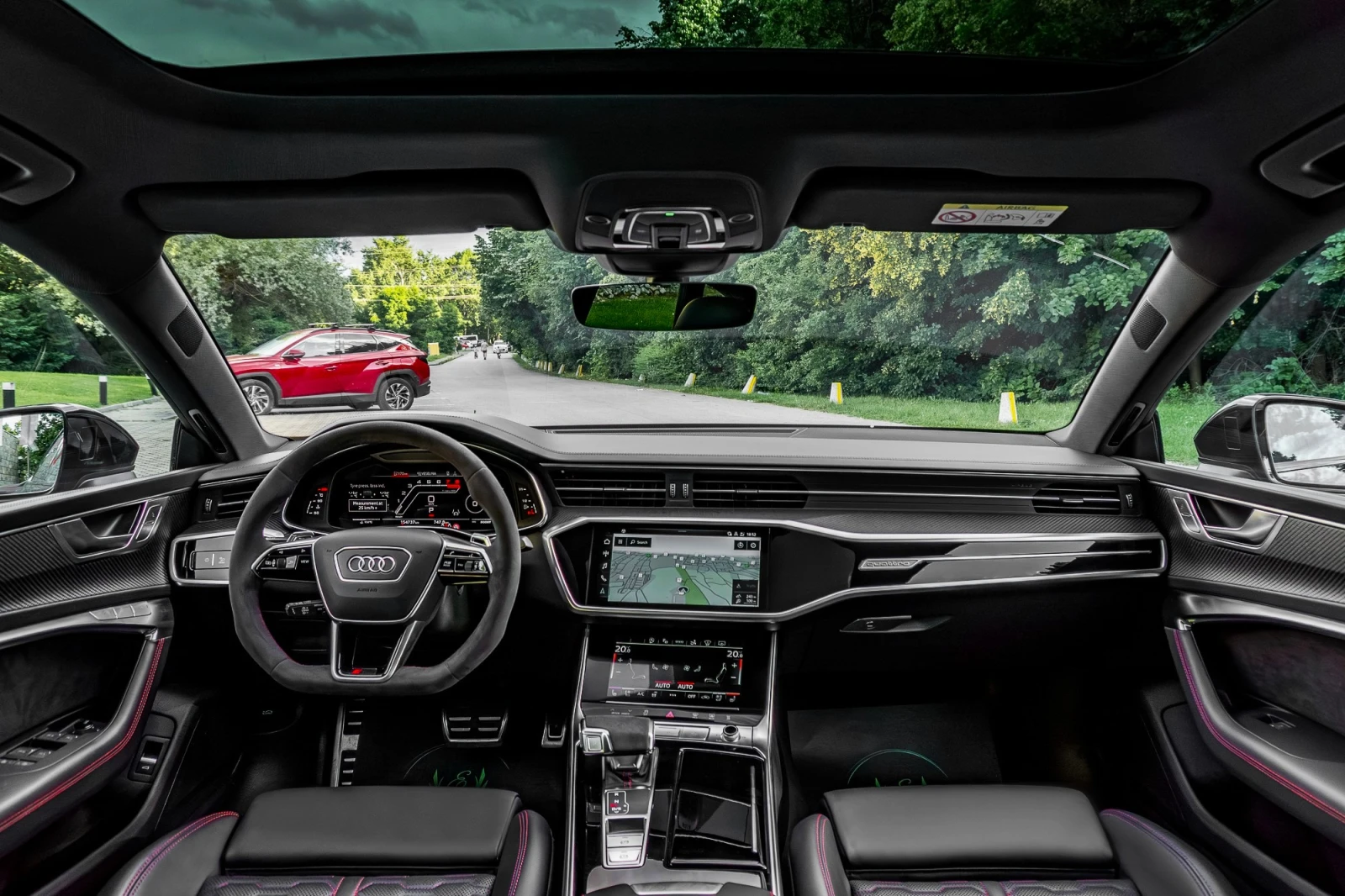 Audi Rs7 * ABT 720HP* PANO* SHADOW LINE* MASSAGE* ГАРАНЦИЯ, снимка 13 - Автомобили и джипове - 54586392