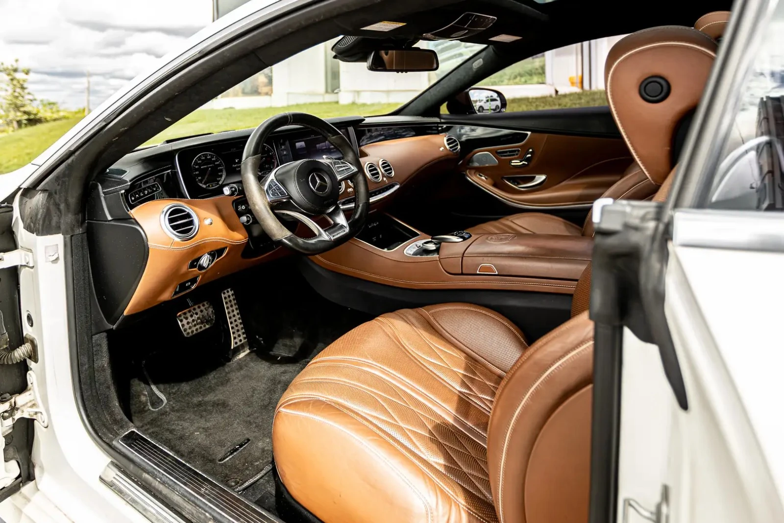 Mercedes-Benz SL 63 AMG COUPE 5.5L V8 ЦЕНА ДО БГ АВТОКРЕДИТ, снимка 6 - Автомобили и джипове - 55299326