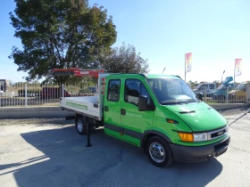 Iveco Daily 35C12  * * * КРАН 1100 кг * * * 7 места  , снимка 1