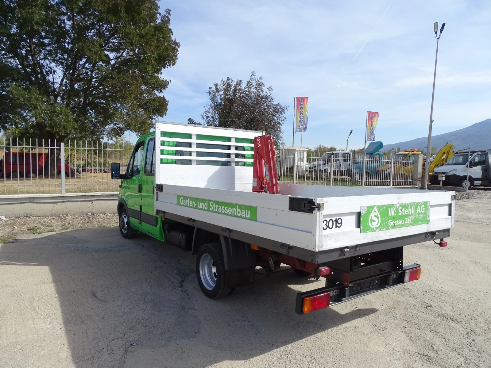 Iveco Daily 35C12  * * * КРАН 1100 кг * * * 7 места  , снимка 8 - Бусове и автобуси - 56327720