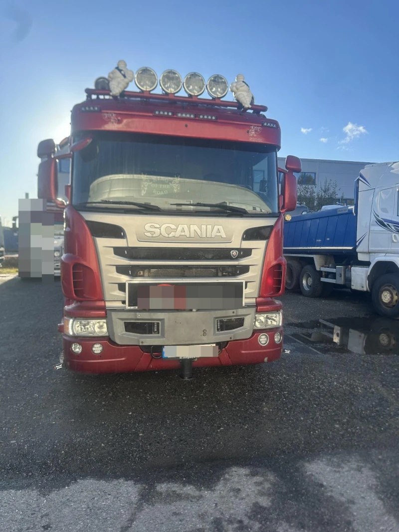 Scania G 480 8X4 CRANE PALFINGER 78002 SH F JIB 125E, снимка 2 - Камиони - 47422854