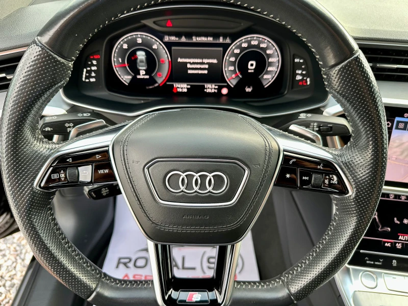 Audi A7 3хS LINE :: DISTRONIK :: AMBIENTE :: ПЪЛЕН СЕРВИЗ, снимка 9 - Автомобили и джипове - 46475454