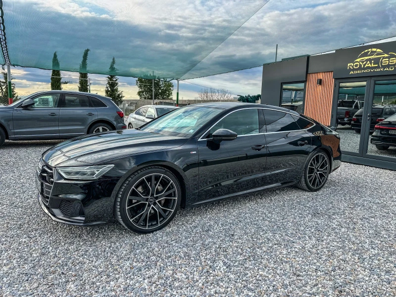 Audi A7 3хS LINE :: DISTRONIK :: AMBIENTE :: ПЪЛЕН СЕРВИЗ, снимка 2 - Автомобили и джипове - 46475454