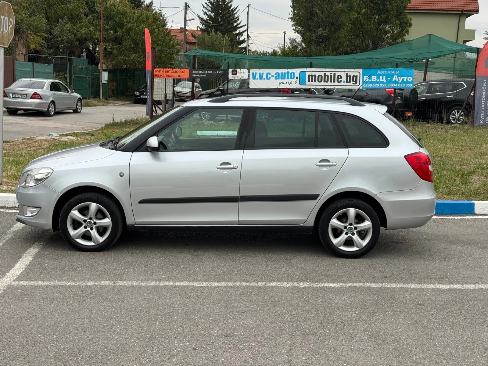 Skoda Fabia 1.6TDi FaceLift  | Mobile.bg   8