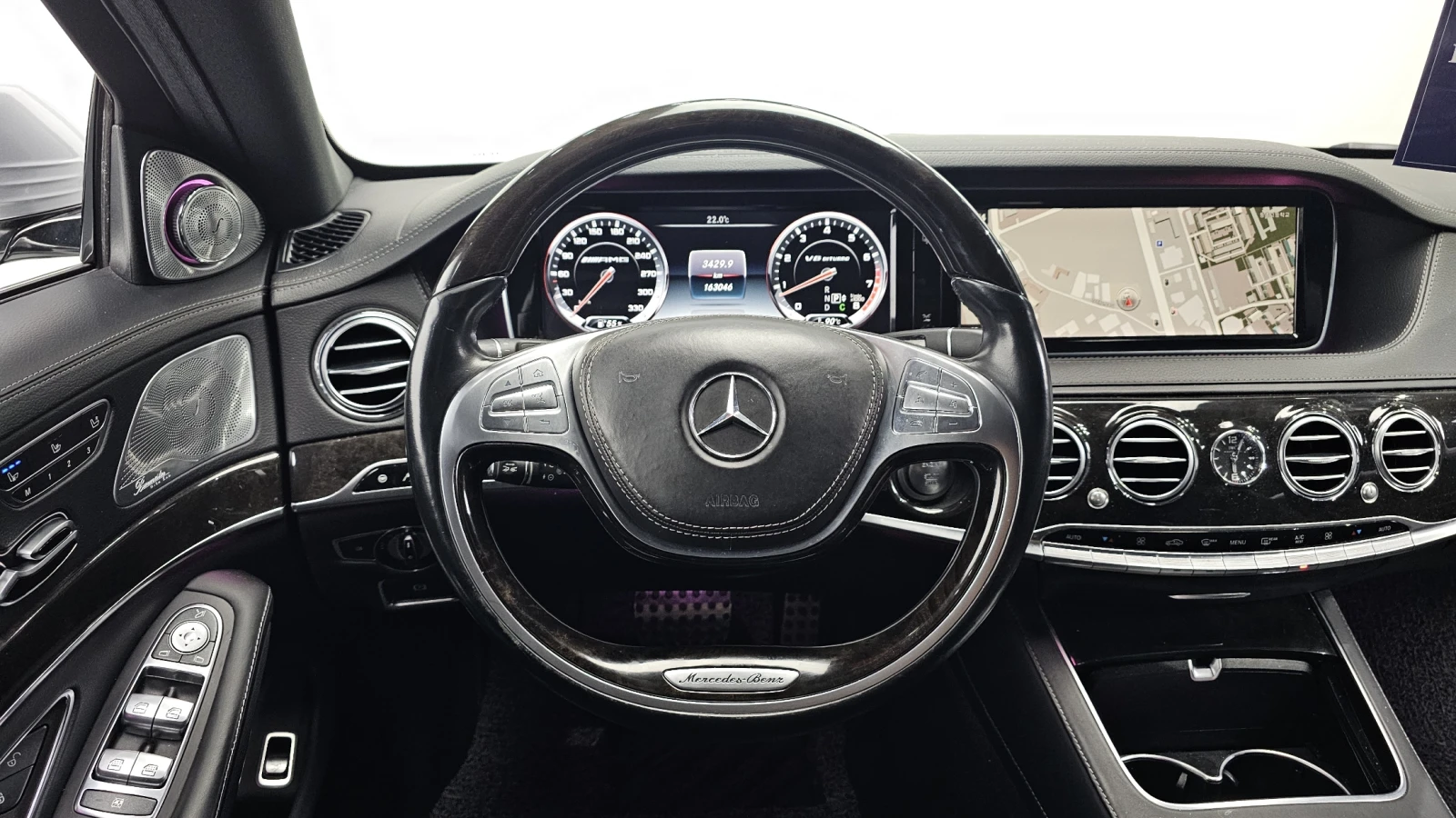 Mercedes-Benz S 63 AMG BURMASTER* 360* МАСАЖ* ОБДУХ* AMBIENT* КРАЙНА ЦЕНА, снимка 5 - Автомобили и джипове - 54645843