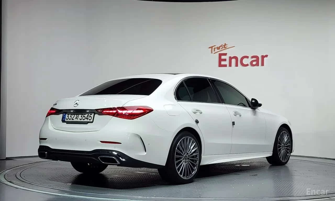 Mercedes-Benz C 300 * C300 AMG Line * ЦЕНА ДО БГ, снимка 2 - Автомобили и джипове - 55736249