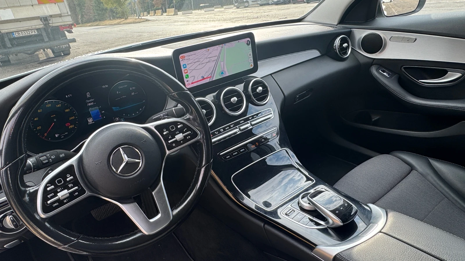 Mercedes-Benz C 220 4 MATIC - AMG optika, снимка 15 - Автомобили и джипове - 56530983