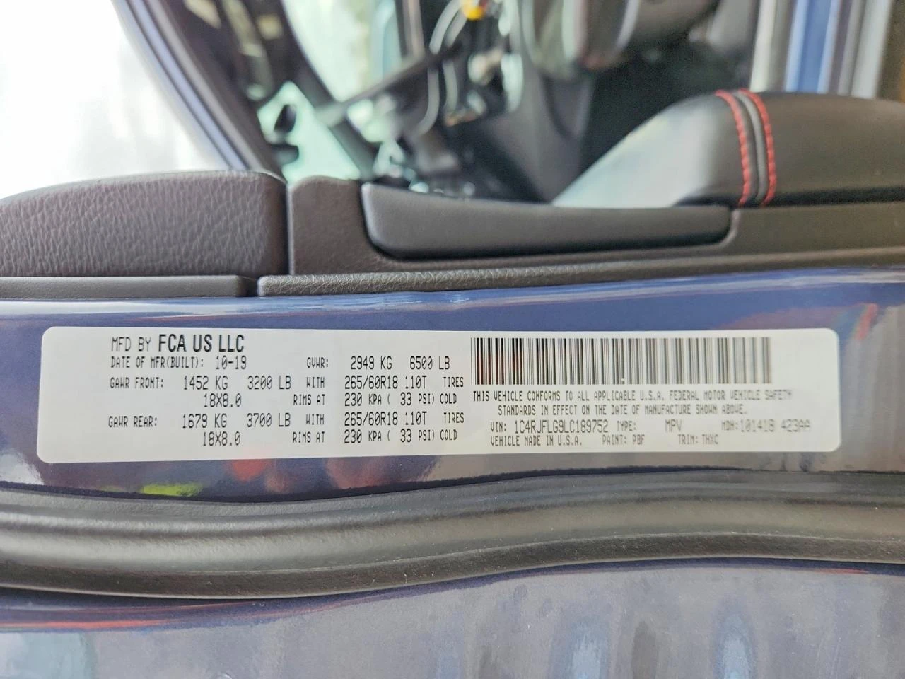 Jeep Grand cherokee 3.6l Trailhawk, снимка 12 - Автомобили и джипове - 54416399
