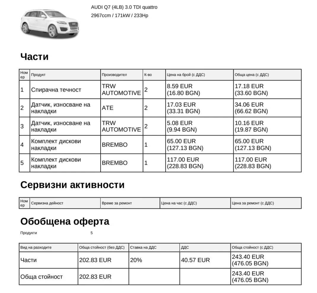Audi Q7 3.0, снимка 14 - Автомобили и джипове - 54706687