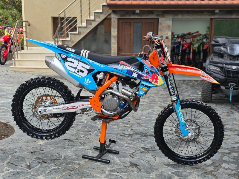 Ktm SX-F 250/СТАРТЕР/2 РЕЖИМА/ТРАКШЪН КОНТРОЛ/ ЛИЗИНГ, снимка 5 - Мотоциклети и мототехника - 52136770