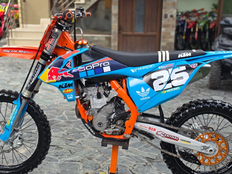 Ktm SX-F 250/СТАРТЕР/2 РЕЖИМА/ТРАКШЪН КОНТРОЛ/ ЛИЗИНГ, снимка 14 - Мотоциклети и мототехника - 52136770