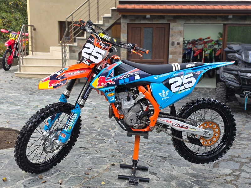 Ktm SX-F 250/СТАРТЕР/2 РЕЖИМА/ТРАКШЪН КОНТРОЛ/ ЛИЗИНГ, снимка 15 - Мотоциклети и мототехника - 52136770
