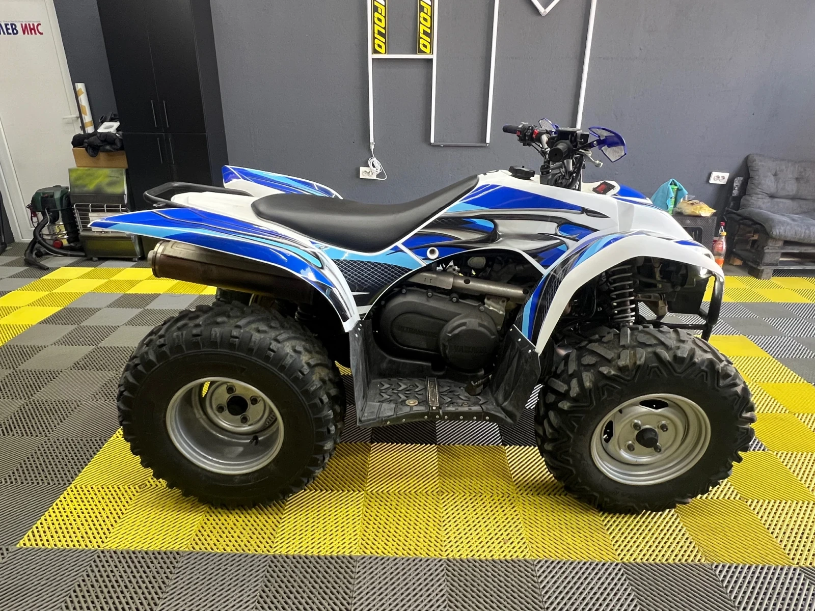 Yamaha Wolverine 450 4x4 регистриран в КТИ, снимка 5 - Мотоциклети и мототехника - 54173555