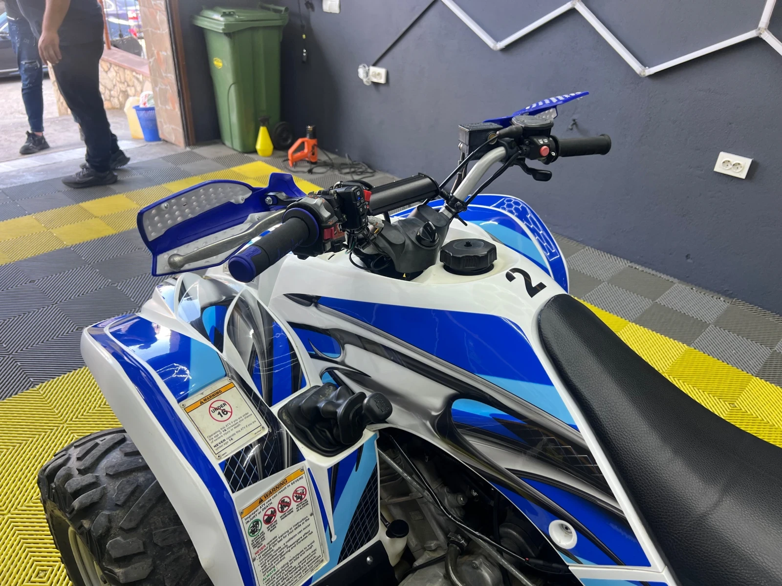 Yamaha Wolverine 450 4x4 регистриран в КТИ, снимка 9 - Мотоциклети и мототехника - 54173555