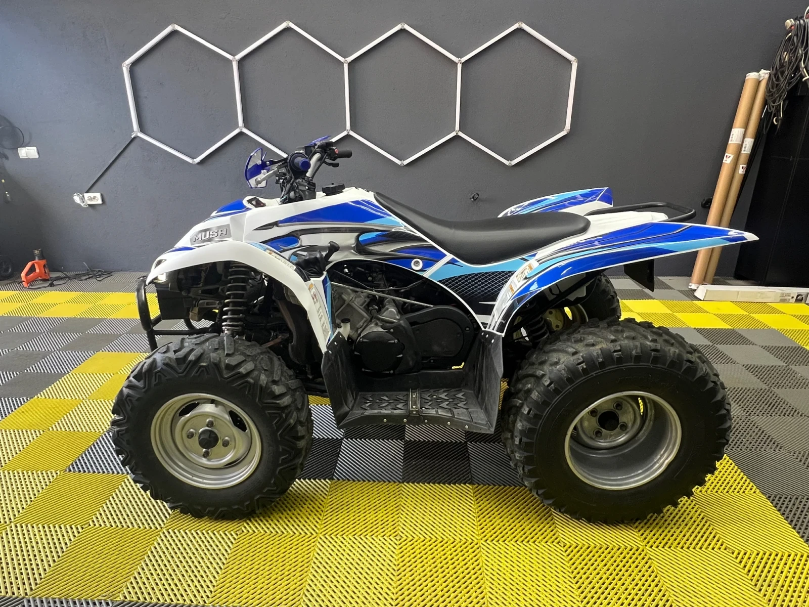 Yamaha Wolverine 450 4x4 регистриран в КТИ, снимка 4 - Мотоциклети и мототехника - 54173555