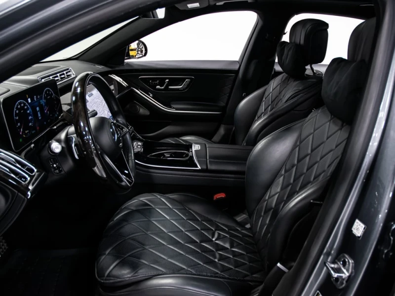 Mercedes-Benz S 580 * 4MATIC AMG PKG HEADS UP BLIND SPOTS NAVI * CARFA, снимка 11 - Автомобили и джипове - 52930305
