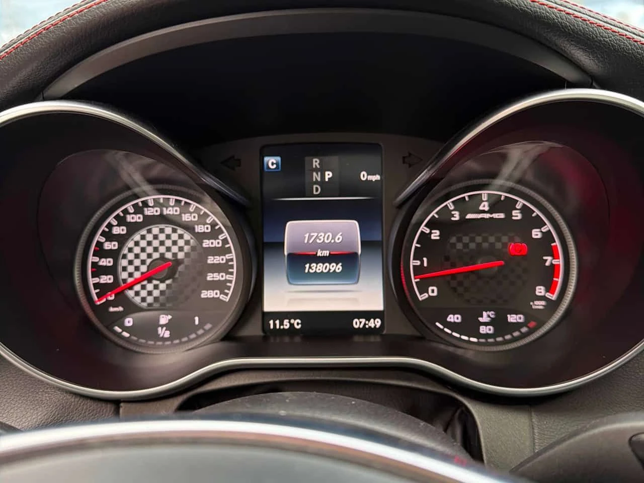 Mercedes-Benz C 43 AMG 4MATIC/BURMESTER/360/ПАНОРАМА/ДИСТРОНИК, снимка 8 - Автомобили и джипове - 54728607