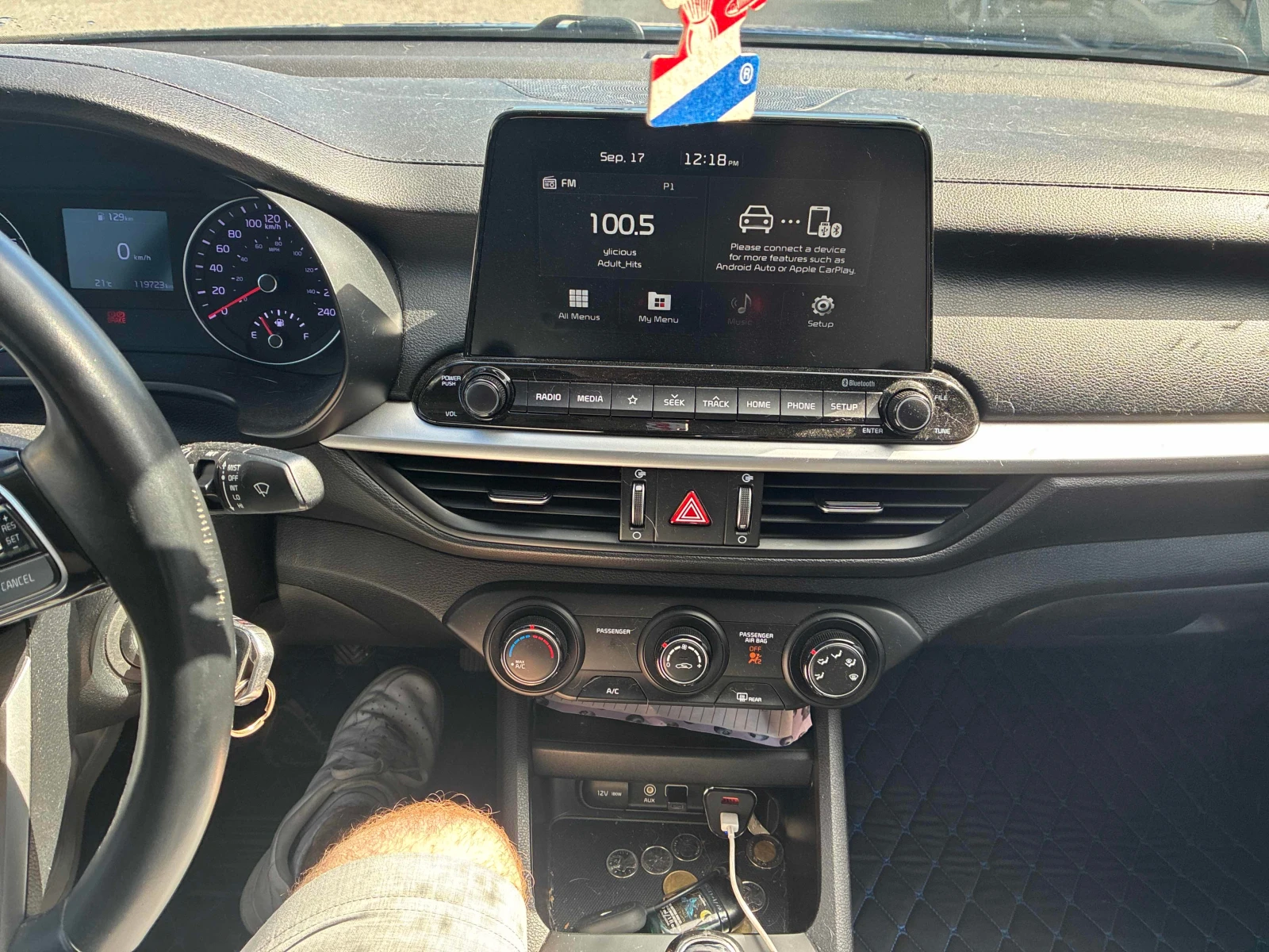 Kia Forte * LX * АВТОКРЕДИТ БЕЗ ПЪРВОНАЧАЛНА ВНОСКА* , снимка 9 - Автомобили и джипове - 56127297
