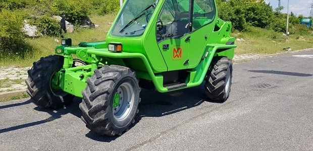 Телескопичен товарач Merlo P 60.10   4x4x4, снимка 13 - Селскостопанска техника - 49099243