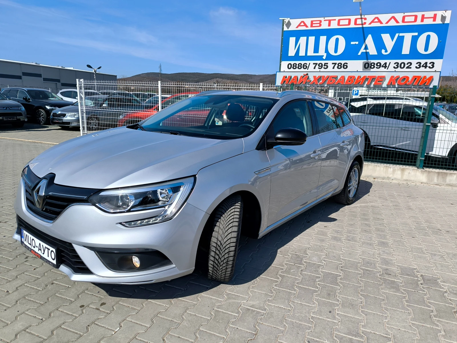 Renault Megane 1, 5DCi-120к.с.-6скорости, НАВИ, КАНЕРА, LED, ЕВРО, снимка 2 - Автомобили и джипове - 53800885