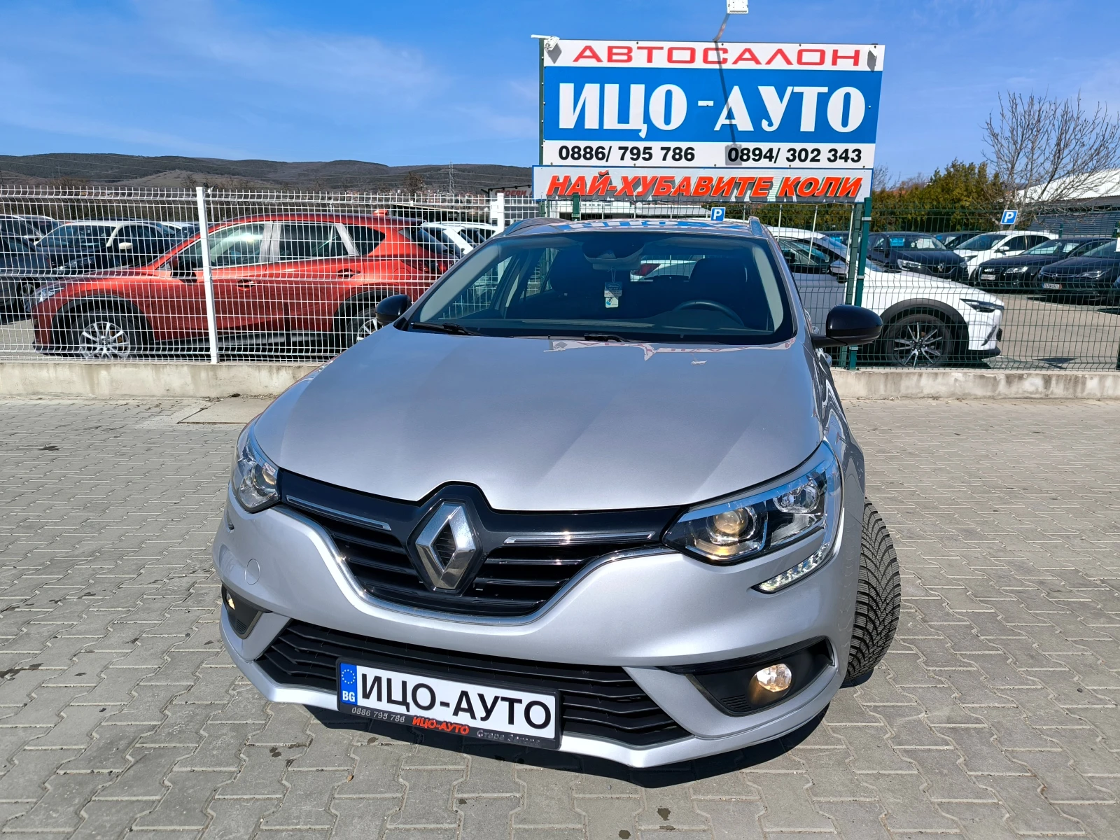 Renault Megane 1, 5DCi-120к.с.-6скорости, НАВИ, КАНЕРА, LED, ЕВРО