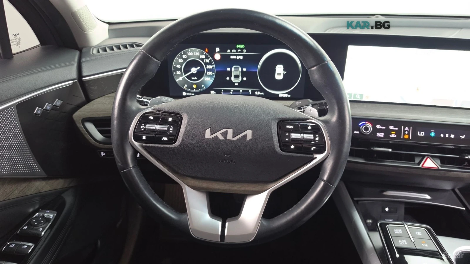 Kia K8 2.5 Noblesse* КОЖА* ОБДУХ* НАВИ* МАСАЖИ* 360, снимка 10 - Автомобили и джипове - 55853067