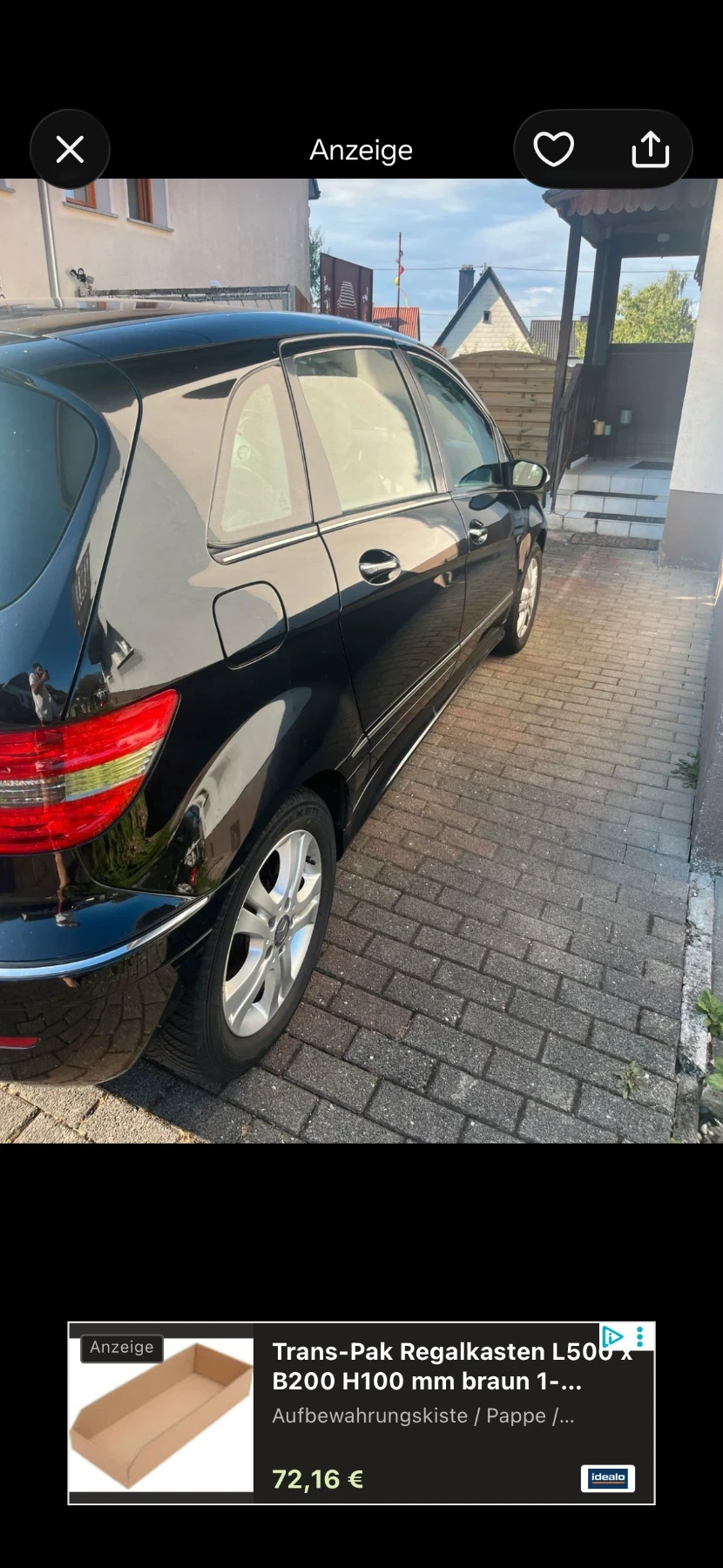 Mercedes-Benz B 200, снимка 3 - Автомобили и джипове - 56737064