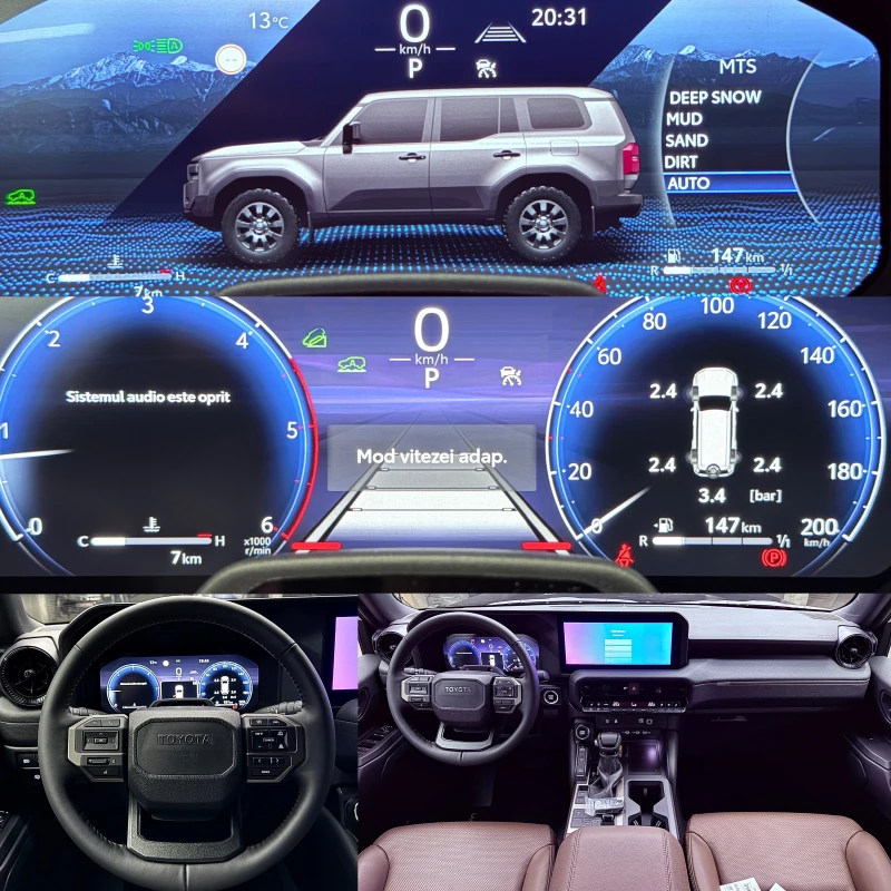 Toyota Land cruiser 2, 8d/EXECUTIVE/6+ 1/КeyLess/360* /Led/Кожа/Smart , снимка 8 - Автомобили и джипове - 49830964