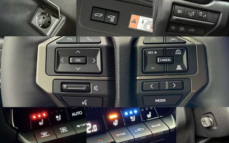 Toyota Land cruiser 2, 8d/EXECUTIVE/6+ 1/КeyLess/360* /Led/Кожа/Smart , снимка 10 - Автомобили и джипове - 49830964