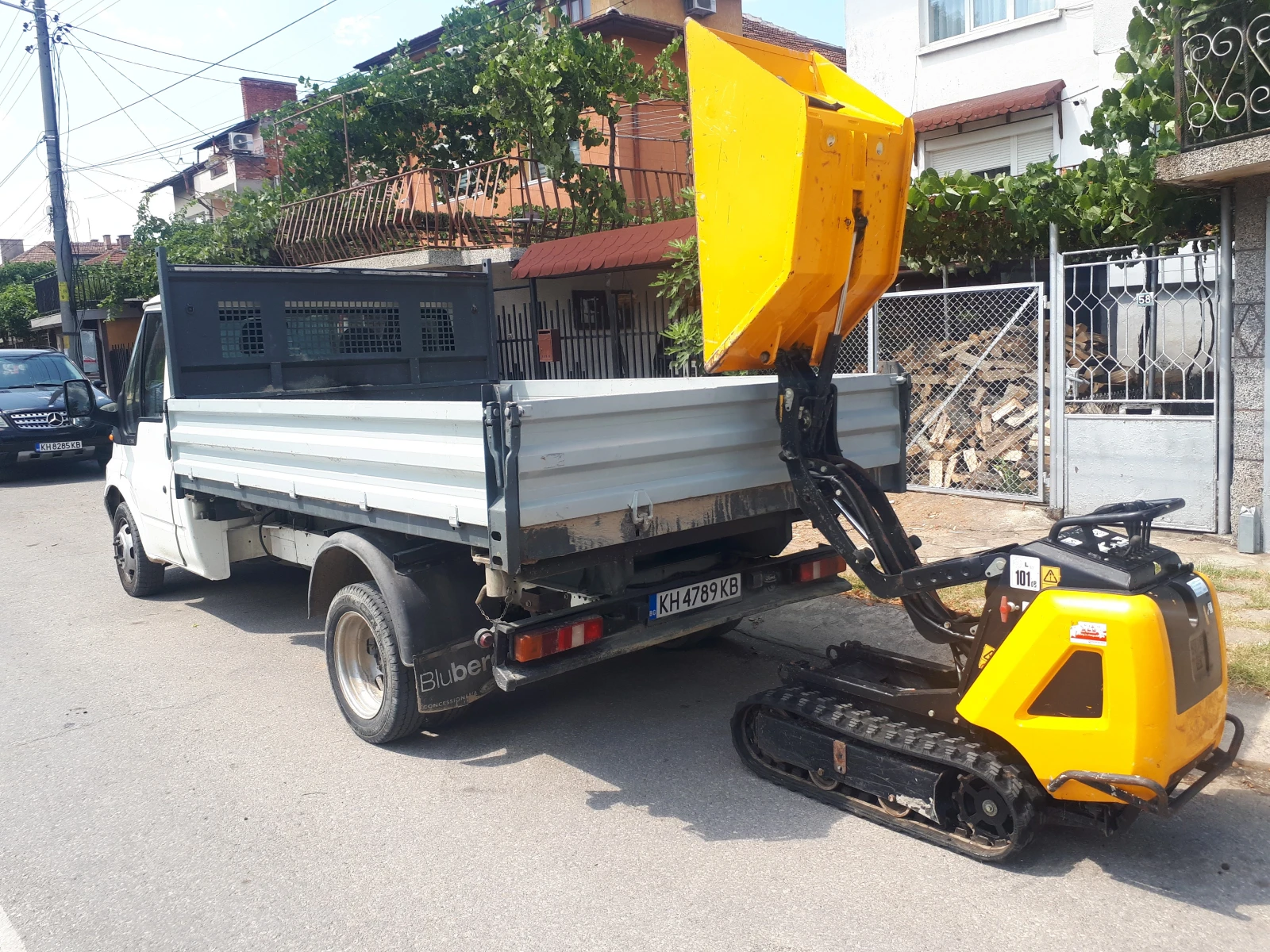 Услуги с мини дъмпер, снимка 3 - Taxi - 55805116