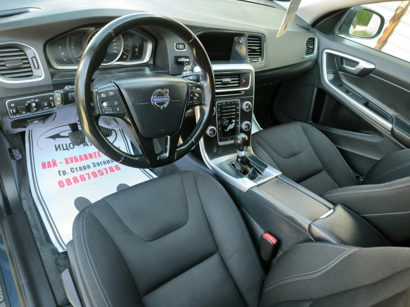 Volvo V60 1, 6-115к.с.6скop.LED, ФЕЙСЛИФТ, ЕВРО 5B-5%!, снимка 9 - Автомобили и джипове - 52145626