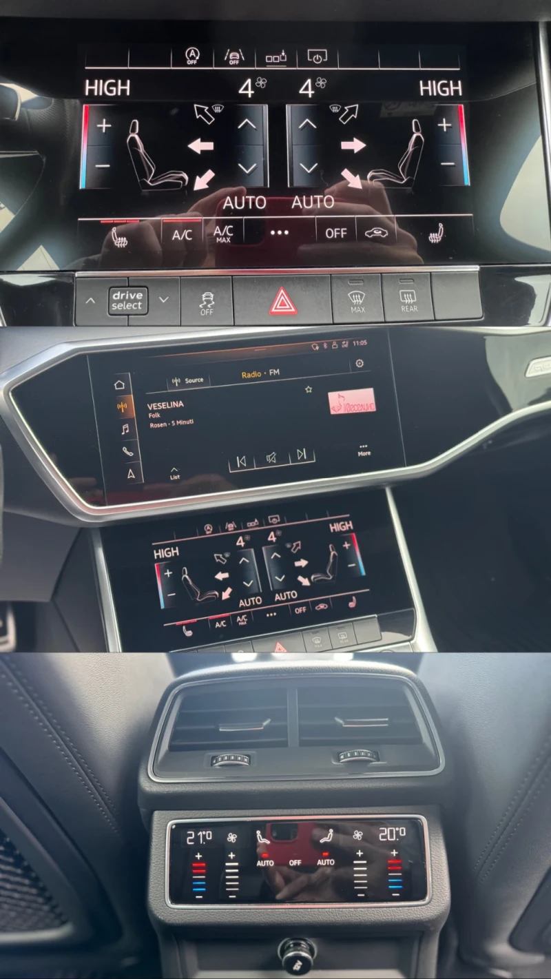 Audi A6 45TDI * MATRIX* * QUATTRO* , снимка 14 - Автомобили и джипове - 53114249