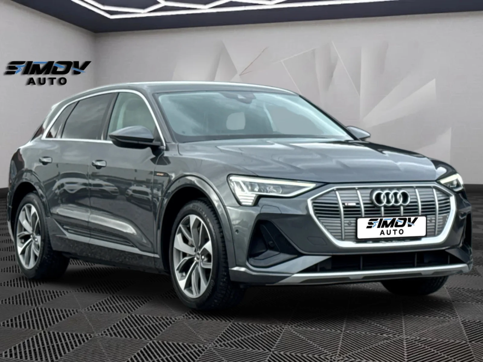 Audi E-Tron 55 S-LINE QUATTRO 95KWH HEAD-UP 408КС.  | Auto.bg — изображение 1