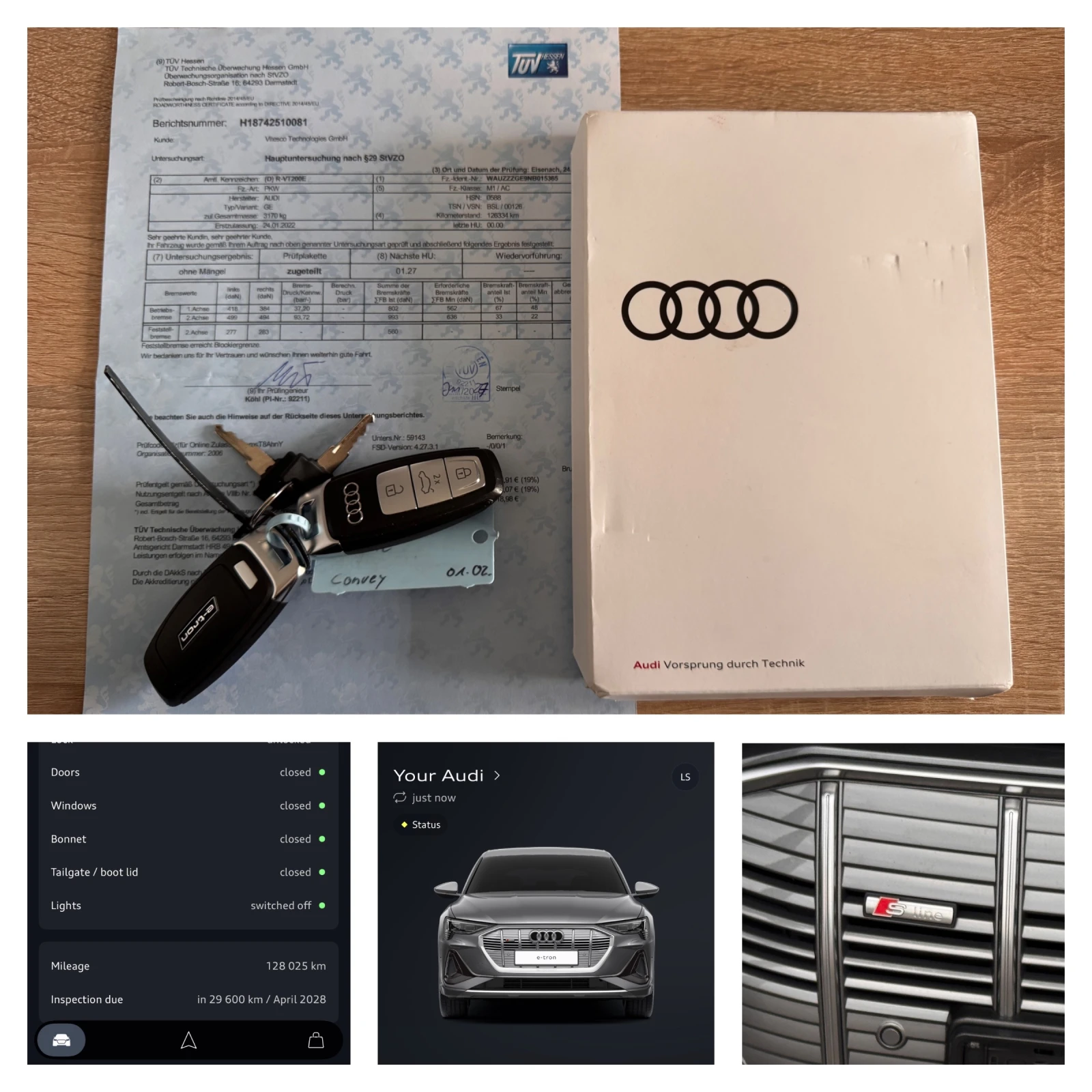 Audi E-Tron 55 S-LINE QUATTRO 95KWH HEAD-UP 408КС. , снимка 17 - Автомобили и джипове - 54076269